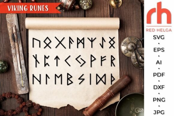 Download Viking Runes SVG, Runic Alphabet DXF - Alphabet Collection