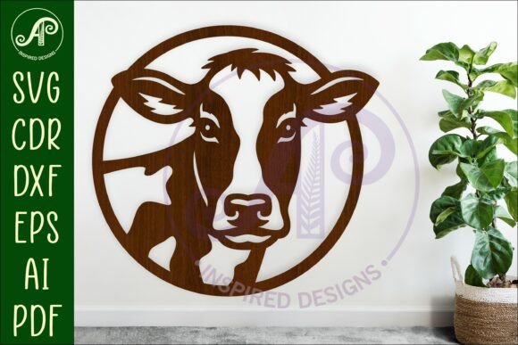 Download Holstein Cow Wall Art SVG, Friesian Cow - Cow wall art Collection