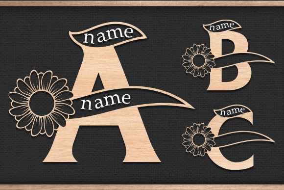 Download Alphabet a to Z Name Holder Bundle - Alphabet Collection