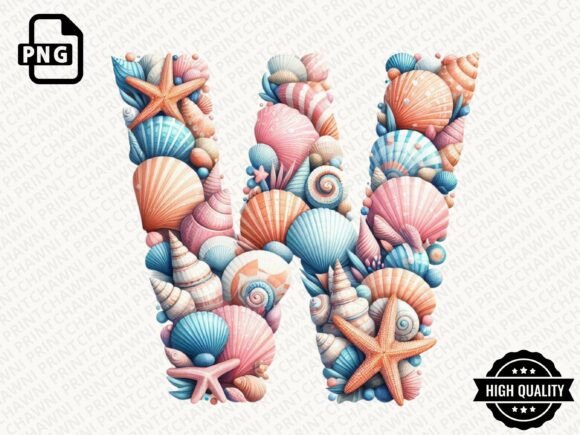 Download Watercolor Summer Alphabet Clipart PNG - Alphabet Collection
