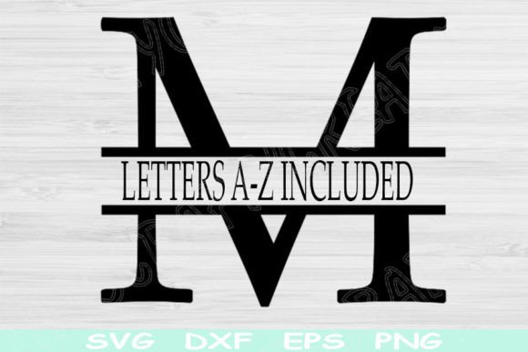 Download Split Letter Monogram Svg, Alphabet Svg - Alphabet Collection