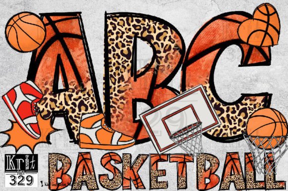Download Alphabet Basketball Leopard PNG Clipart - Alphabet Collection