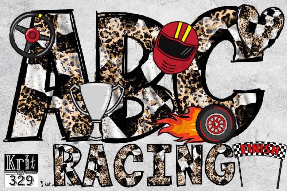 Download Racing Alphabet Png Checkered Leopard - Alphabet Collection