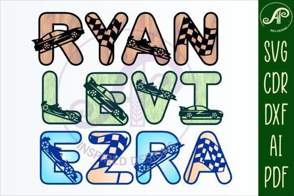 Download Racing Car Letters 78SVG Alphabet Bundle - Alphabet Collection
